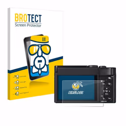 BROTECT Film Protecteur Verre 9H pour Panasonic Lumix DC-TZ99 [Anti-Rayures Transparent]