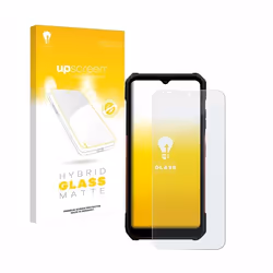 upscreen Protecteur d’Écran Mat en Verre pour myPhone Hammer Construction 2 Thermal 5G – Film de Protection 9H Anti-Reflet