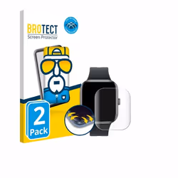 BROTECT Protection Intégrale 3D Incurvé pour Xiaomi Redmi Watch 5 (2 Pièces) - Couverture Complète Film Protection Écran