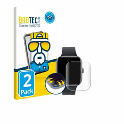 BROTECT Protection Intégrale 3D Incurvé pour Xiaomi Redmi Watch 5 (2 Pièces) - Couverture Complète Film Protection Écran