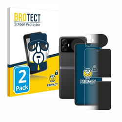 BROTECT (2 Pièces) Protection Anti-Espion pour Blackview Hero 10 (Avant+Arrière) – Privacy Film Écran de Confidentialité Filtr