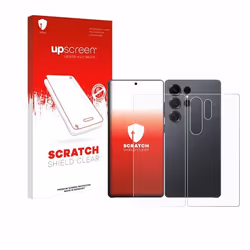 upscreen Protection d’écran pour Samsung Galaxy S25 Ultra (Avant+Arrière) Film Protecteur – Transparent Anti-Trace