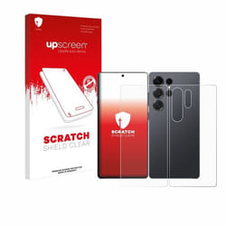 upscreen Protection d’écran pour Samsung Galaxy S25 Ultra (Avant+Arrière) Film Protecteur – Transparent Anti-Trace