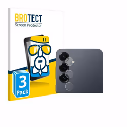 BROTECT Film Protecteur Verre 9H pour Samsung Galaxy S25 Plus (Caméra UNIQUEMENT) (3 Pièces) [Anti-Rayures Transparent]