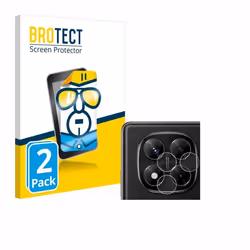BROTECT Protection Ecran pour Xiaomi Redmi Note 14 Pro (Caméra UNIQUEMENT) (2 Pièces) - Film Protection Ultra Clair