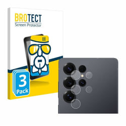 BROTECT Film Protecteur Verre 9H pour Samsung Galaxy S25 Ultra Enterprise Edition (Caméra UNIQUEMENT) (3 Pièces) [Anti-Rayures T