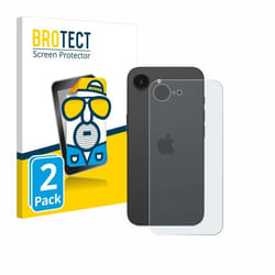 BROTECT Protection Ecran Anti-Reflet pour Apple iPhone 16e (Arrière) (2 Pièces) - Film Mat