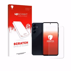 upscreen Protection d’écran pour Samsung Galaxy A55 5G Enterprise Edition (Avant+Caméra) Film Protecteur – Transparent Anti-