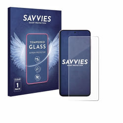 Savvies Verre Trempé pour Samsung Galaxy A56 5G Vitre Protection Ecran Film Trempé de Verre Dureté 9H