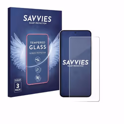 Savvies Verre Trempé pour Samsung Galaxy A56 5G (3 Pièces) Vitre Protection Ecran Film Trempé de Verre Dureté 9H