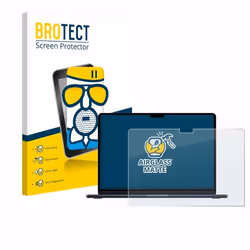 BROTECT Anti-Reflet Protection dÉcran Verre Mat pour Apple MacBook Air 13 M4 2025 - Film Protecteur Vitre 9H