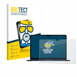 BROTECT Anti-Reflet Protection dÉcran Verre Mat pour Apple MacBook Air 13 M4 2025 - Film Protecteur Vitre 9H