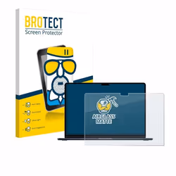 BROTECT Anti-Reflet Protection dÉcran Verre Mat pour Apple MacBook Air 15 M4 2025 - Film Protecteur Vitre 9H
