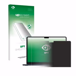 upscreen Protection Anti-Espion pour Apple MacBook Air 13 M4 2025 – Anti-Spy Privacy Film Protection Ecran de Confidentialité