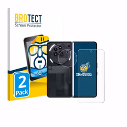 BROTECT Protection Ecran pour Nothing Phone (3a) Pro (Avant+Caméra) (2 Pièces) - Film Protection Ultra Clair