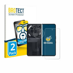 BROTECT Protection Ecran pour Nothing Phone (3a) Pro (Avant+Caméra) (2 Pièces) - Film Protection Ultra Clair