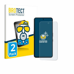 BROTECT Protection Ecran Anti-Reflet pour Nothing Phone (3a) Pro (2 Pièces) - Film Mat