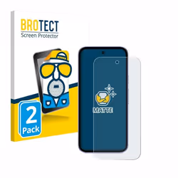 BROTECT Protection Ecran Anti-Reflet pour Google Pixel 9a (2 Pièces) - Film Mat