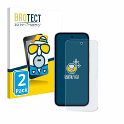 BROTECT Protection Ecran Anti-Reflet pour Google Pixel 9a (2 Pièces) - Film Mat