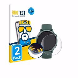 BROTECT Protection Intégrale 3D Incurvé pour Garmin vivoactive 6 (2 Pièces) - Couverture Complète Film Protection Écran