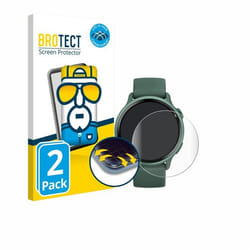 BROTECT Protection Intégrale 3D Incurvé pour Garmin vivoactive 6 (2 Pièces) - Couverture Complète Film Protection Écran