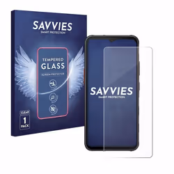 Savvies Verre Trempé pour Samsung Galaxy XCover 7 Enterprise Edition Vitre Protection Ecran Film Trempé de Verre Dureté 9H