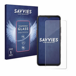 Savvies Verre Trempé pour Samsung Galaxy XCover 7 Enterprise Edition Vitre Protection Ecran Film Trempé de Verre Dureté 9H