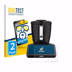BROTECT Protection Ecran pour Vorwerk Thermomix TM7 (2 Pièces) - Film Protection Ultra Clair