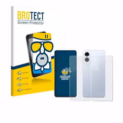 BROTECT Anti-Reflet Protection dÉcran Verre Mat pour Samsung Galaxy S25 Edge (Avant+Arrière) - Film Protecteur Vitre 9H