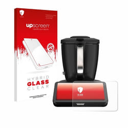 upscreen Protecteur d’Écran en Verre Trempé pour Vorwerk Bimby TM7 – Glass-Plastique 9H Dureté