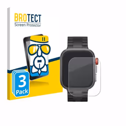 BROTECT Film Protecteur Verre 9H pour Huawei Watch Fit 4 Pro (3 Pièces) [Anti-Rayures Transparent]