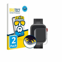 BROTECT Protection Intégrale 3D Incurvé pour Huawei Watch Fit 4 Pro (2 Pièces) - Couverture Complète Film Protection Écran