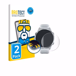 BROTECT Protection Intégrale 3D Incurvé pour Garmin Forerunner 570 (42 mm) (2 Pièces) - Couverture Complète Film Protection É ...