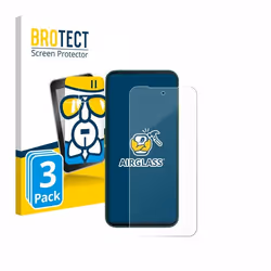 BROTECT Film Protecteur Verre 9H pour Fairphone 6 (3 Pièces) [Anti-Rayures Transparent]