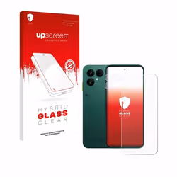 upscreen Protecteur d’Écran en Verre Trempé pour Fairphone 6 (Avant+Caméra) – Glass-Plastique 9H Dureté