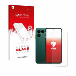 upscreen Protecteur d’Écran en Verre Trempé pour Fairphone 6 (Avant+Caméra) – Glass-Plastique 9H Dureté