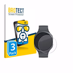 BROTECT Film Protecteur Verre 9H pour Samsung Galaxy Watch 8 (40 mm) (3 Pièces) [Anti-Rayures Transparent]