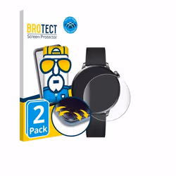 BROTECT Protection Intégrale 3D Incurvé pour OnePlus Watch 3 (43 mm) (2 Pièces) - Couverture Complète Film Protection Écran