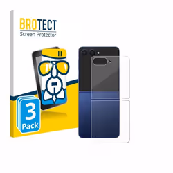 BROTECT Film Protecteur Verre 9H pour Samsung Galaxy Z Flip 7 (Arrière) (3 Pièces) [Anti-Rayures Transparent]