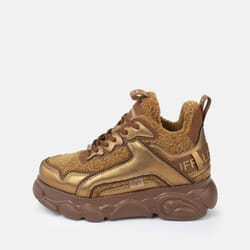 Baskets vegan nappa/fur femme Buffalo Cld Chai Warm - copper