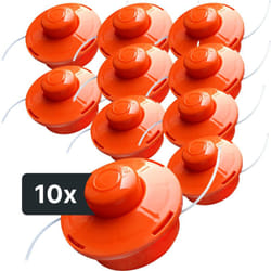 Nemaxx - Tête de Coupe pour Débroussailleuse [tête de coupe filetage M10] – Bobine de Fil Coupe – Tête Bobine pour Débroussailleuse – Bobine