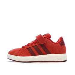 Baskets Rouge Garçon Adidas Grand Court 00s EL C