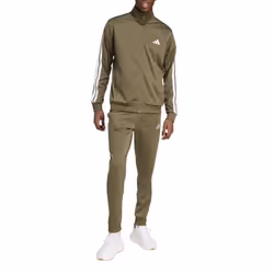Survêtement - Adidas - Basic 3-Stripes - Tricot - Vert - Homme - Respirant