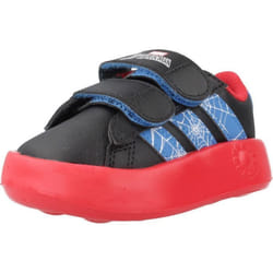Chaussure Adidas Modèle Grand Court Spider-man Cf - Coleur Noir