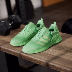 Adidas JR1676_620 Chaussure d'athlétisme Vert - Vue supplémentaire 5