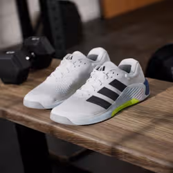 Adidas JR4680_590 Chaussure d'athlétisme Blanc - Vue supplémentaire 5