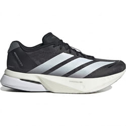 Adidas Course à Pied Femme - Chaussures de Running Adizero Boston 13, Noir/Blanc/Gris, Taille 40 2/3