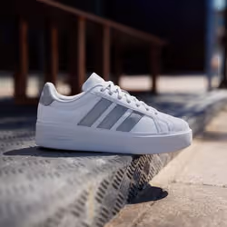 Adidas KJ3857_580 Chaussure d'athlétisme Blanc - Vue supplémentaire 3