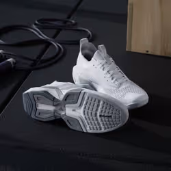 Adidas KK3837_620 Chaussure d'athlétisme Blanc - Vue supplémentaire 4