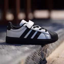 Adidas KJ9606_450 Chaussure d'athlétisme Noir - Vue supplémentaire 3